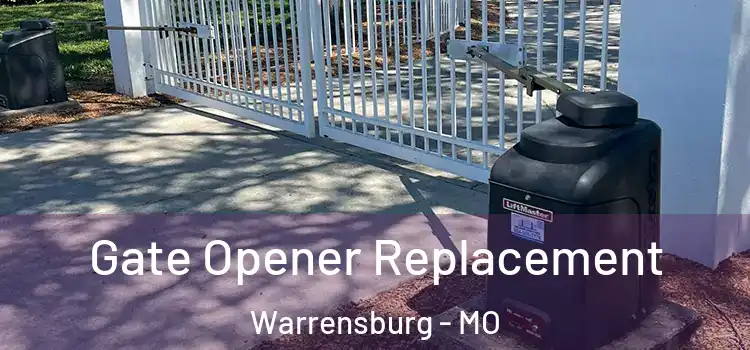 Gate Opener Replacement Warrensburg - MO